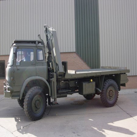 Used Bedford MJ 4x4 Cargo with Atlas Crane - 11523 for sale